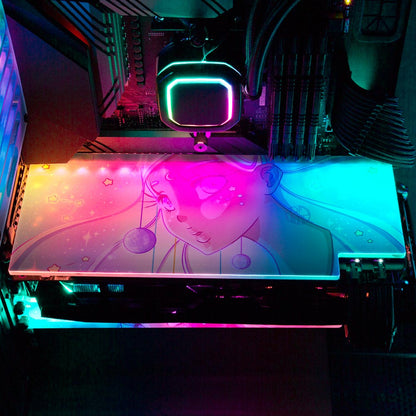 Be the Center RGB GPU Backplate - Piumeli - V1Tech