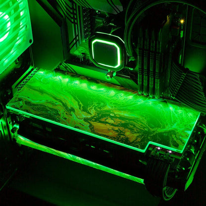 Believe in Yourself RGB GPU Backplate - Geoglyser - V1Tech