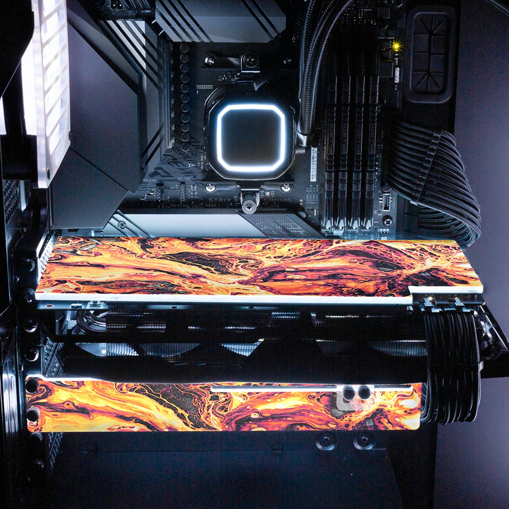 Believe in Yourself RGB GPU Backplate - Geoglyser - V1Tech