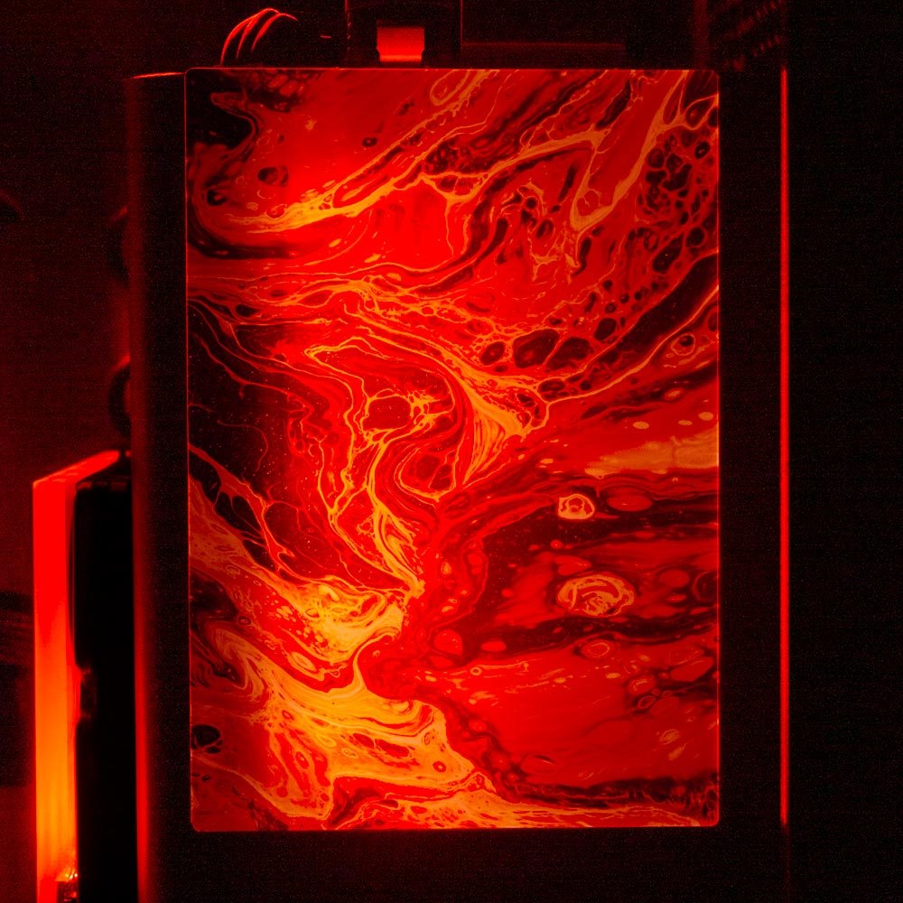 Believe in Yourself RGB SSD Cover Vertical - Geoglyser - V1Tech