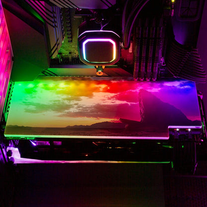 Big Cat Reflection RGB GPU Backplate - Nogar007 - V1Tech