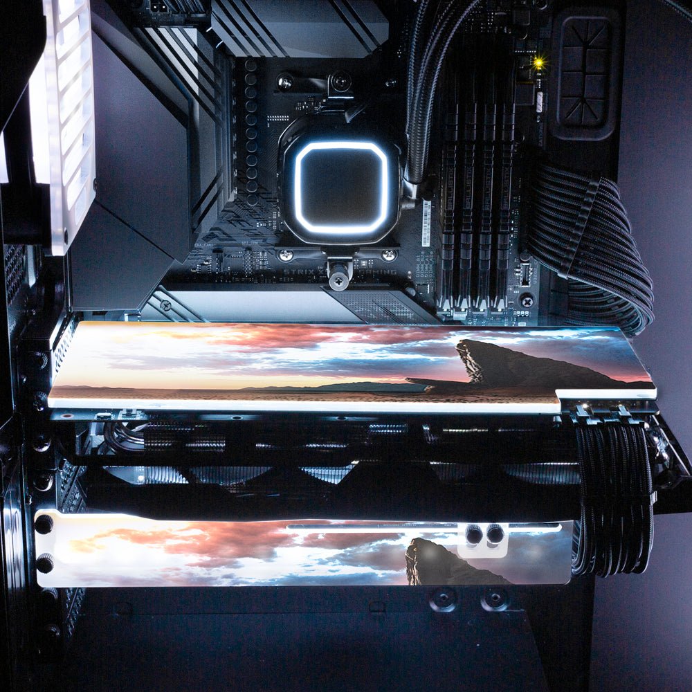 Big Cat Reflection RGB GPU Backplate - Nogar007 - V1Tech