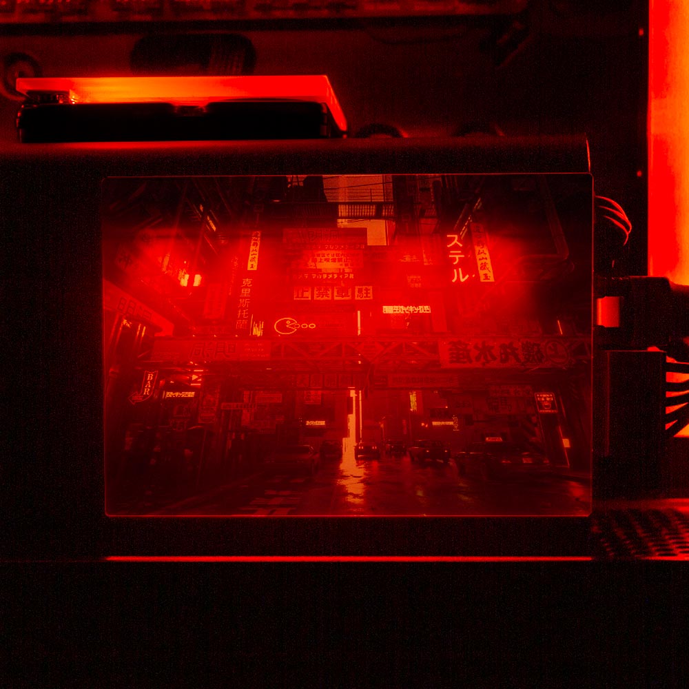 Big Mess RGB SSD Cover Horizontal - Skie Graphic Studio - V1Tech