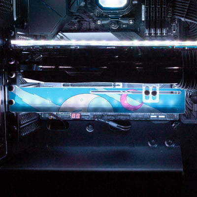 Blue Horizon RGB GPU Support Bracket