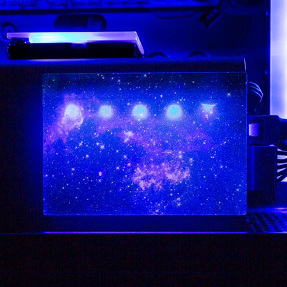 Blue Space RGB SSD Cover Horizontal - V1Tech