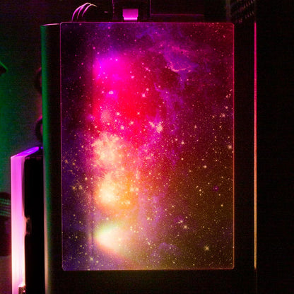 Blue Space RGB SSD Cover Vertical - V1Tech