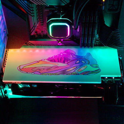 Boosterdrome RGB GPU Backplate - Technodrome1 - V1Tech