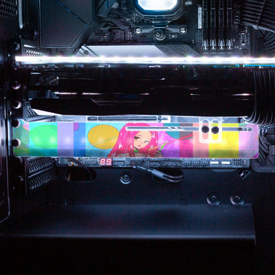 Born in the 90s V2 RGB GPU Support Bracket