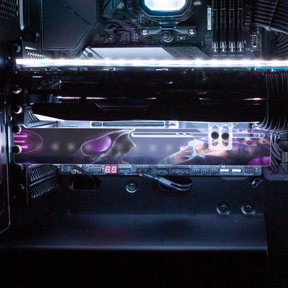 Brain 2 RGB GPU Support Bracket - Skie Graphic Studio - V1Tech