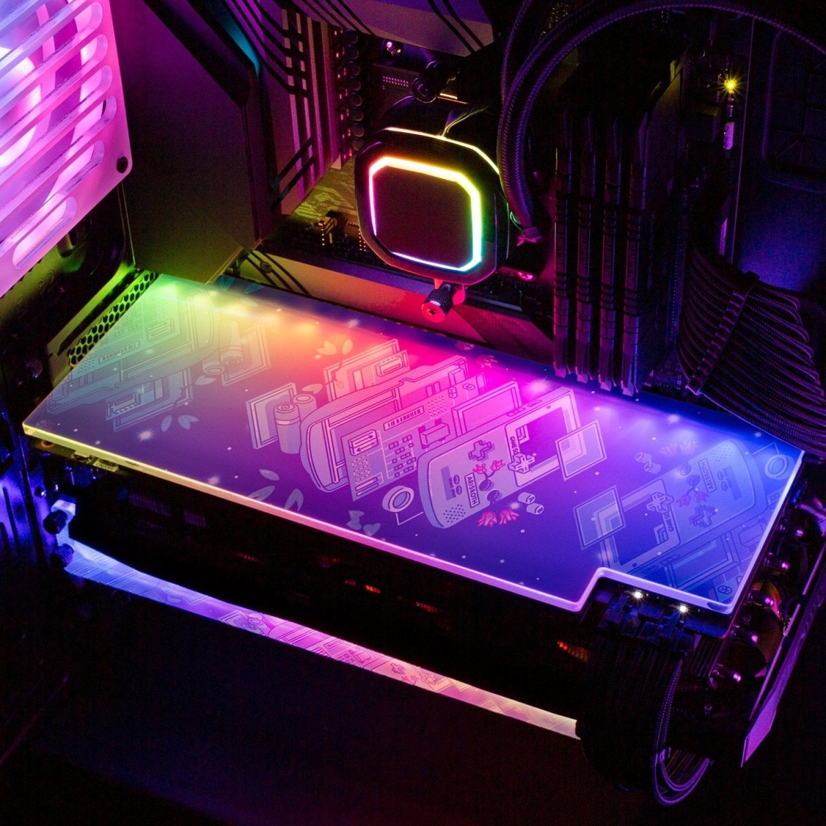 Break Grow RGB GPU Backplate - Aris Roth - V1Tech