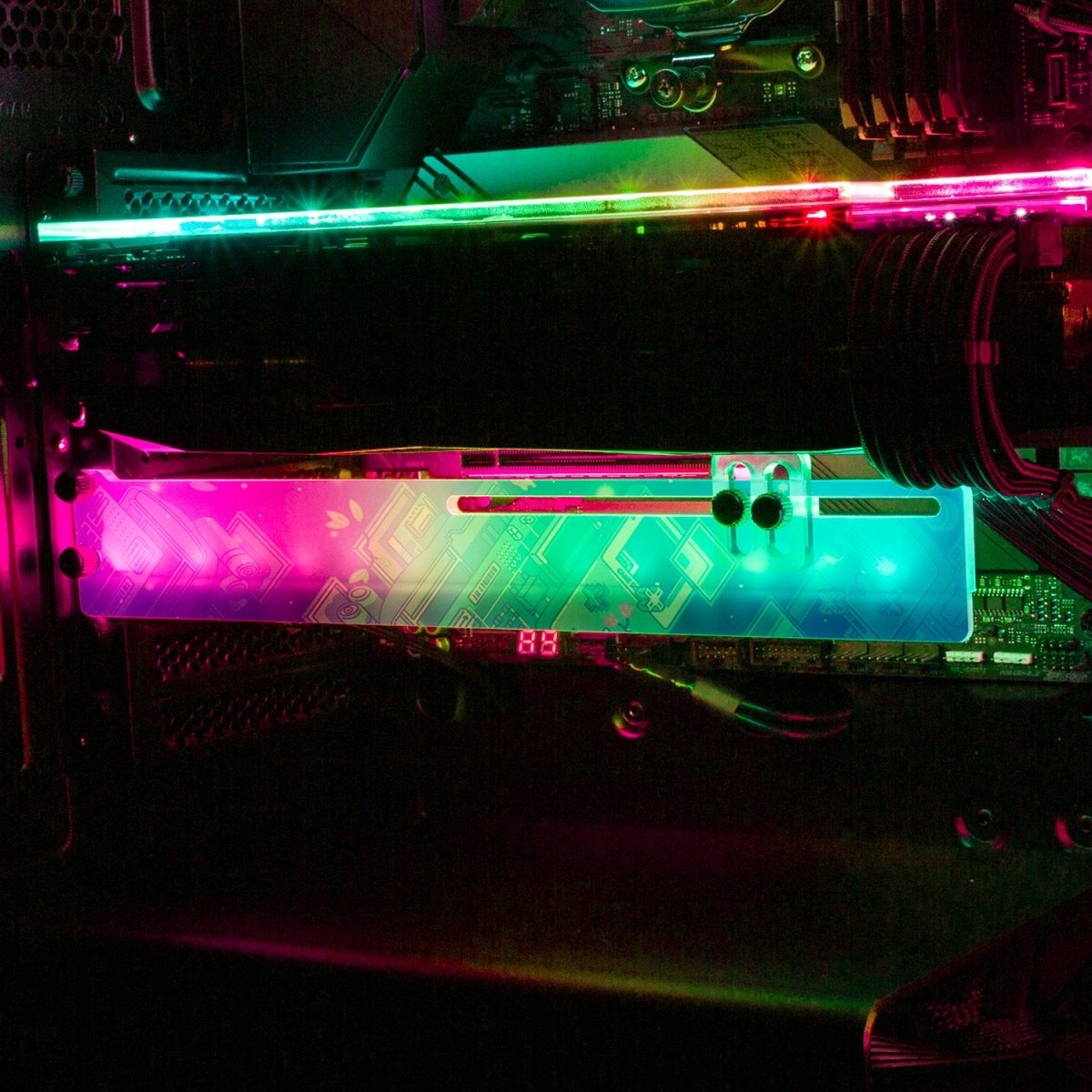 Break Grow RGB GPU Support Bracket - Aris Roth - V1Tech