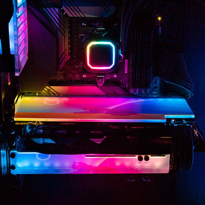 Break Time RGB GPU Backplate - Spectacular.way - V1Tech