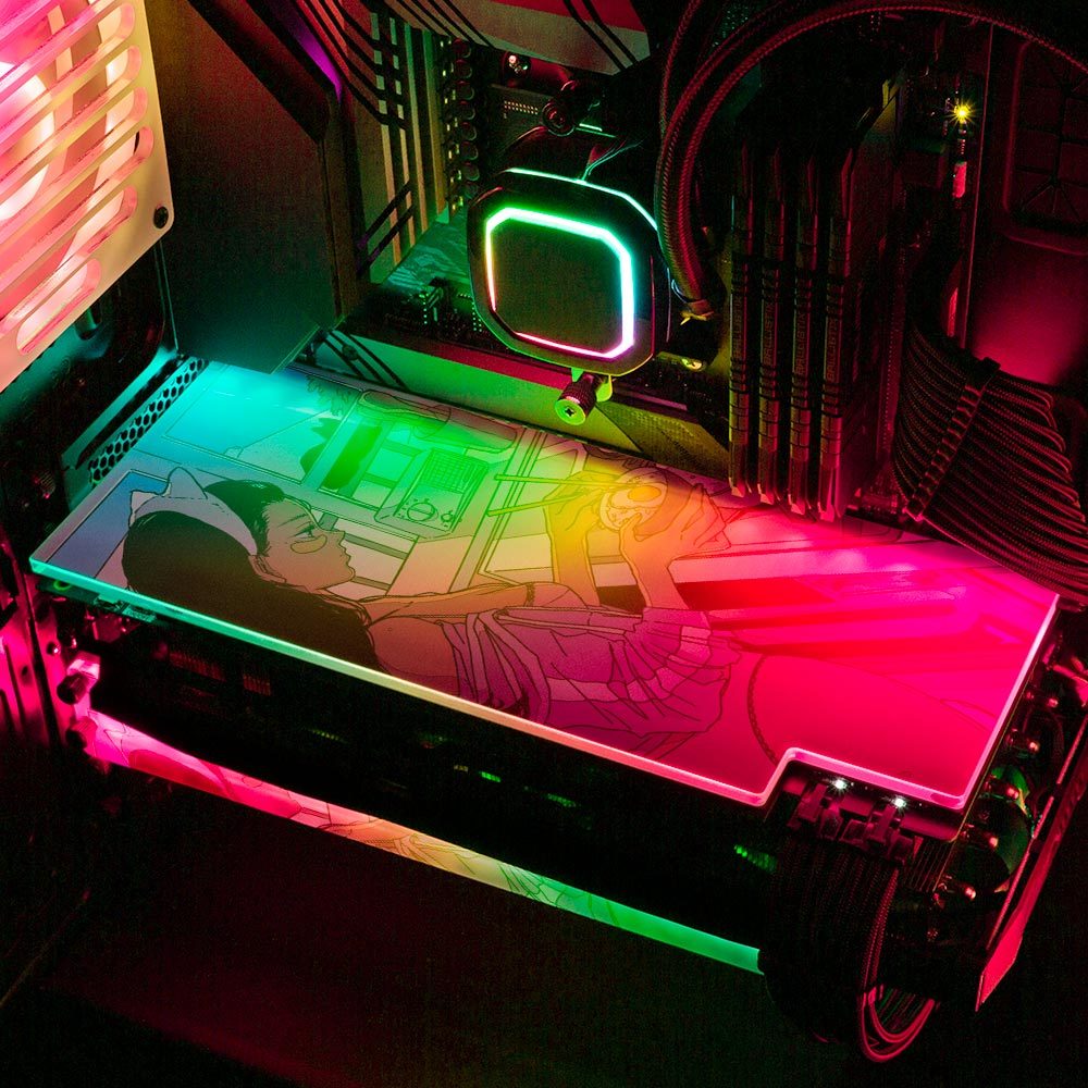 Breakfast Morning RGB GPU Backplate - Annicelric - V1Tech