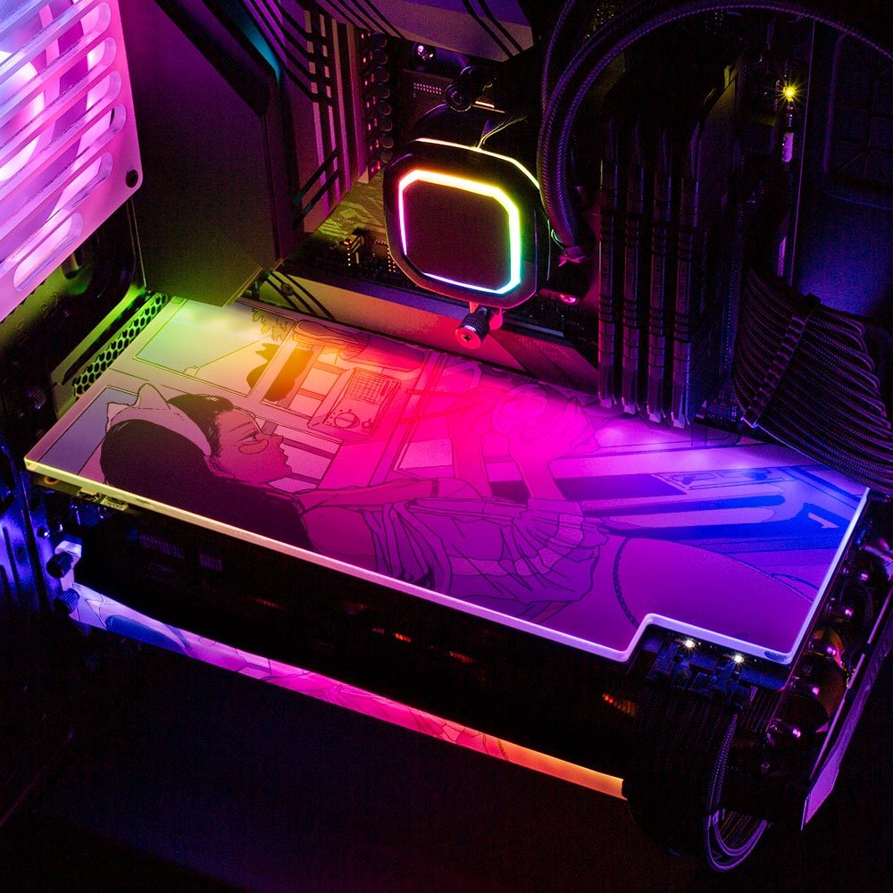 Breakfast Morning RGB GPU Backplate - Annicelric - V1Tech