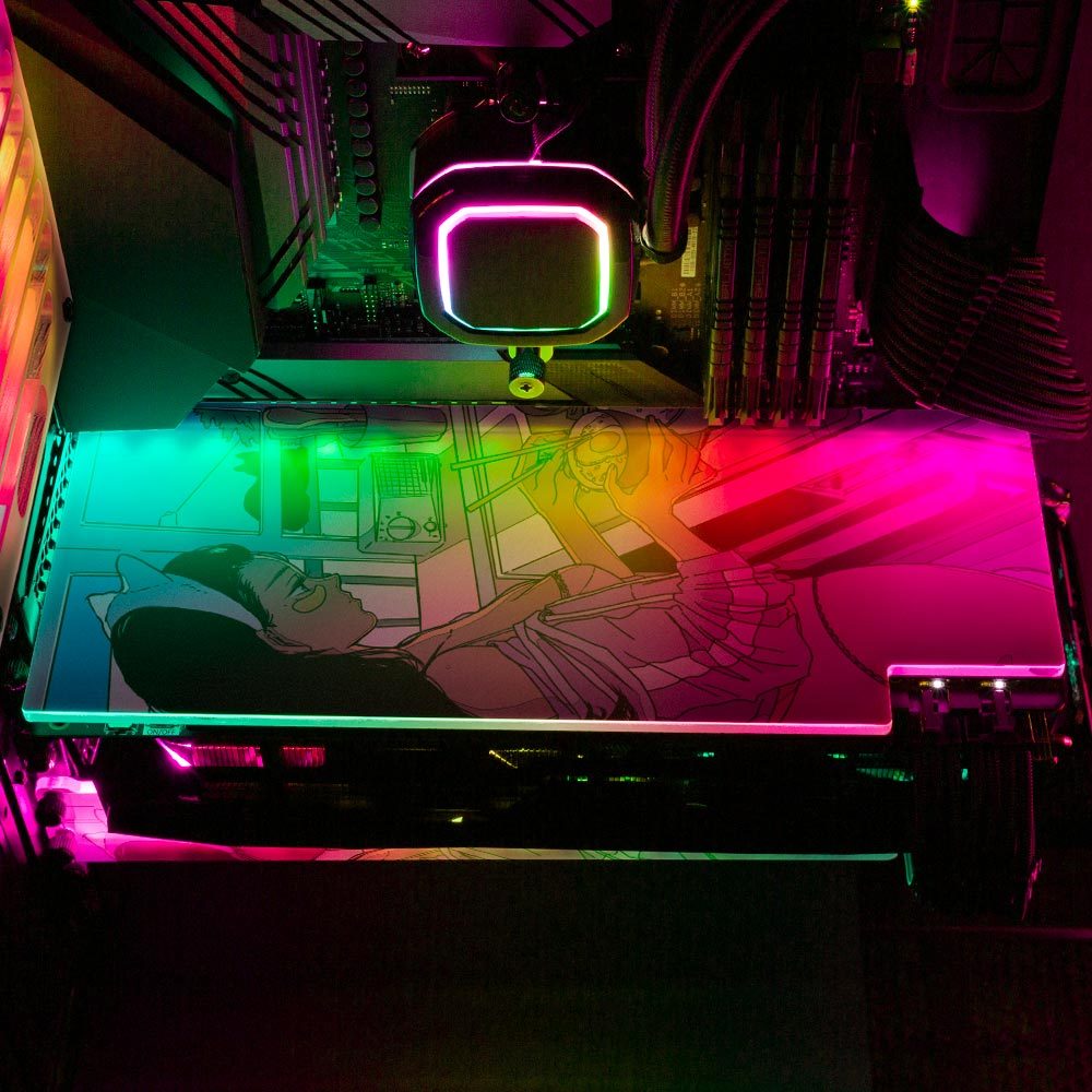 Breakfast Morning RGB GPU Backplate - Annicelric - V1Tech