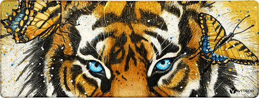 Butterfly Tiger Large Mouse Pad - Marine Loup - V1 Tech