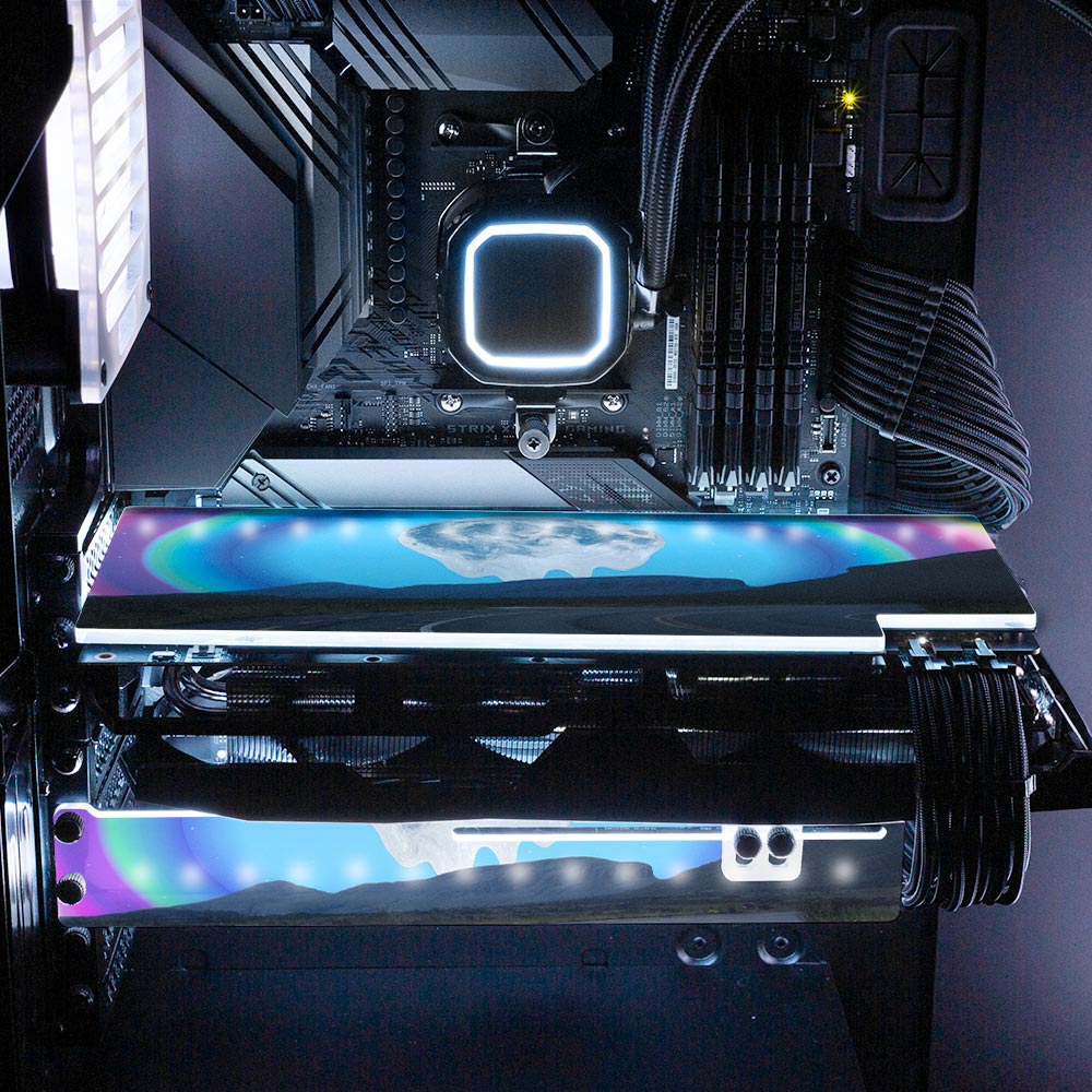 Caminho do Maytrea RGB GPU Backplate - Cajuca Art - V1Tech