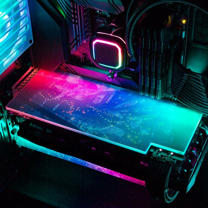 Carnival Plaza RGB GPU Backplate - Dan Giuz - V1Tech