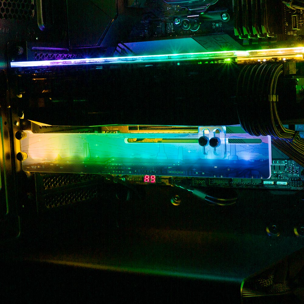 Castle Sophie RGB GPU Support Bracket - Seerlight - V1Tech