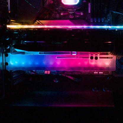 Catching The Moon RGB GPU Support Bracket - Seerlight - V1Tech