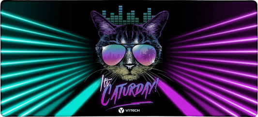 Caturday X-Large Mouse Pad - Ddjvigo - V1Tech