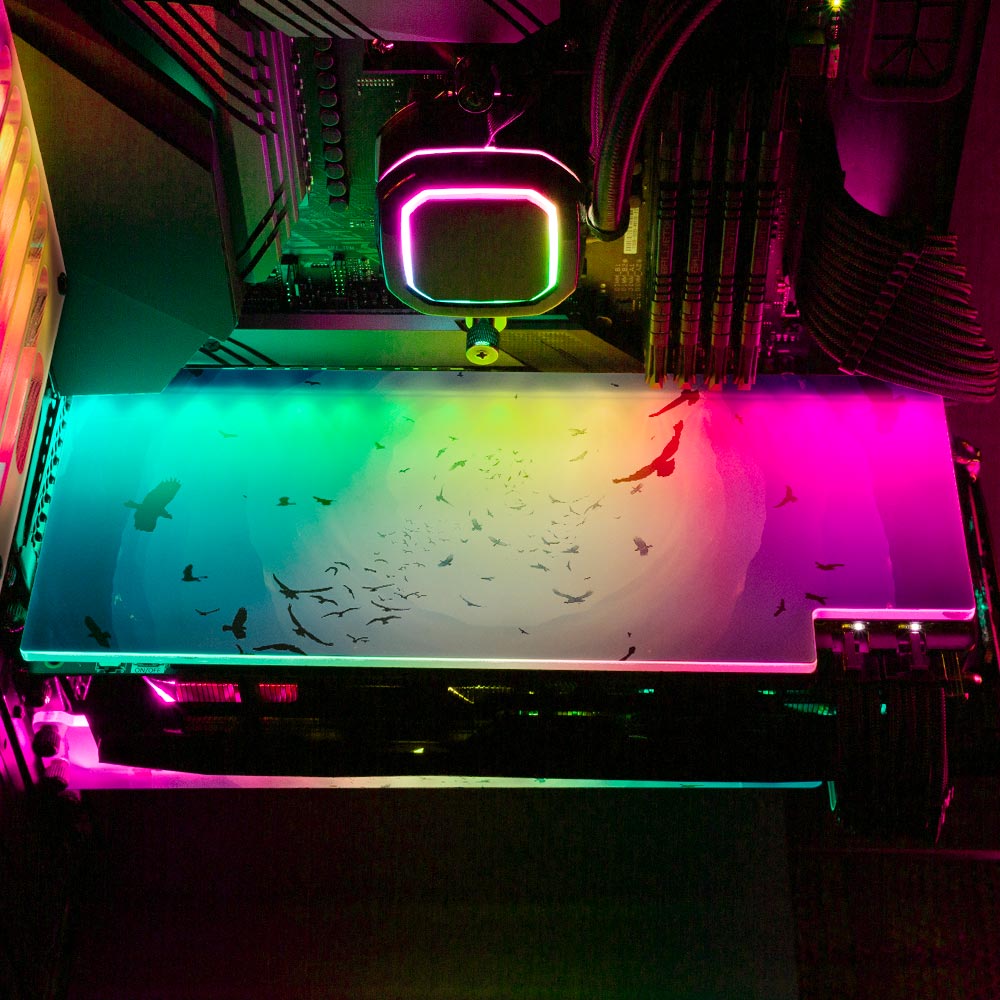 Cave RGB GPU Backplate - Ismaeel Shaikh - V1Tech