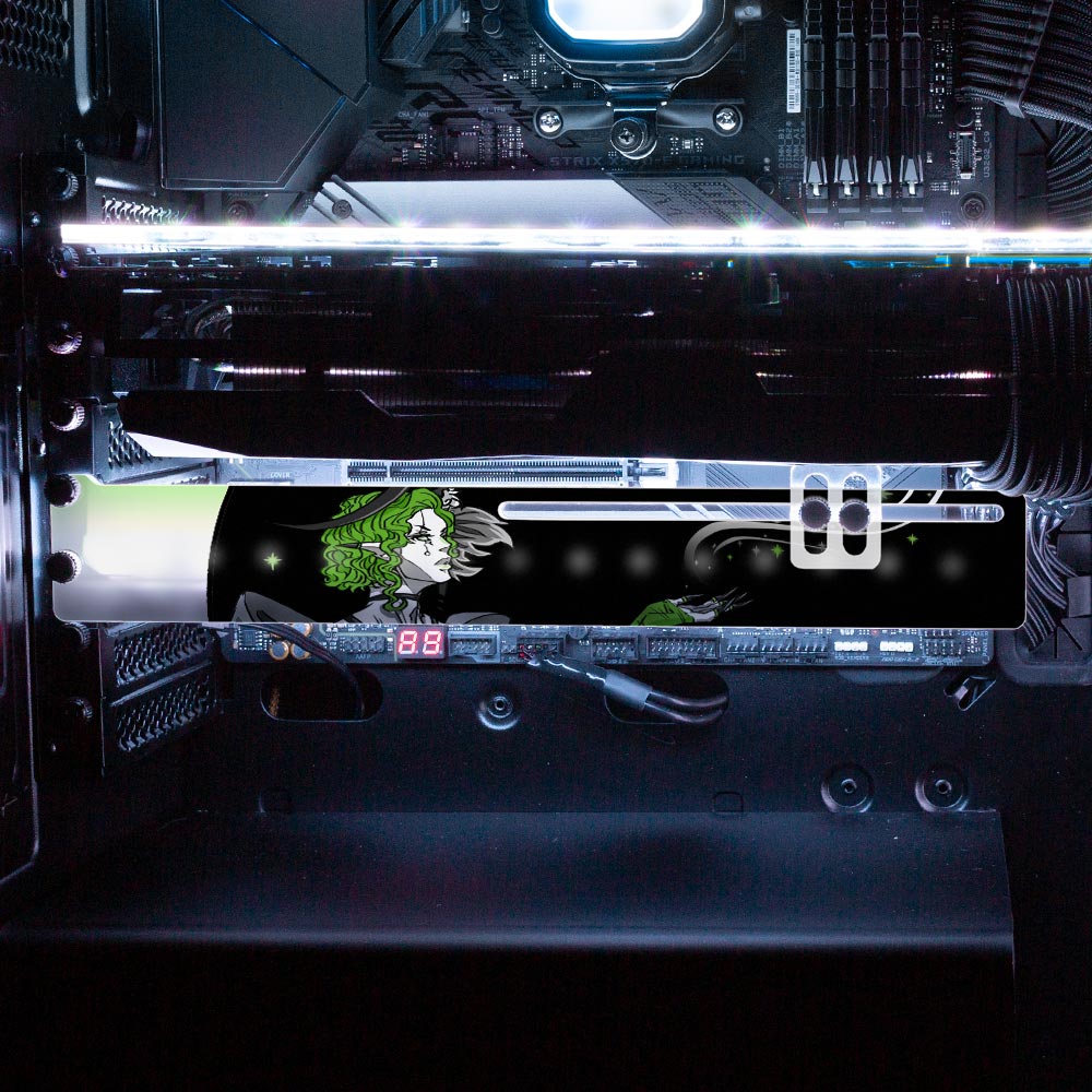 Celestial Pride Aro RGB GPU Support Bracket - Cici‚Äôs Art and Stuff - V1Tech