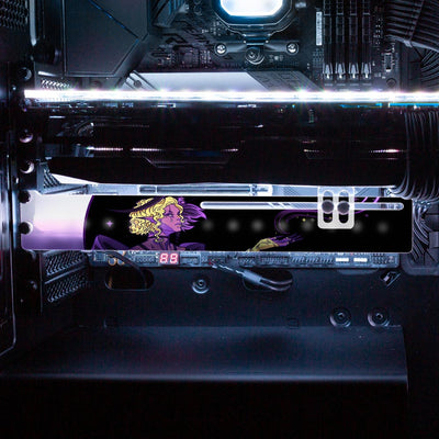 Celestial Pride Enby RGB GPU Support Bracket