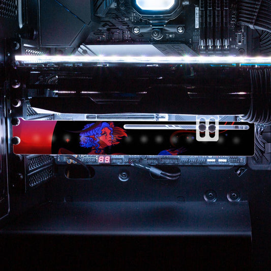 Celestial Pride PolyA RGB GPU Support Bracket - Cici‚Äôs Art and Stuff - V1Tech