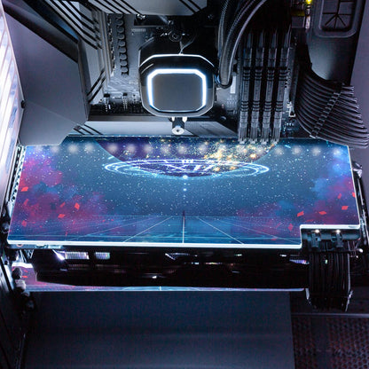 Celestial Sphere RGB GPU Backplate - Seerlight - V1Tech