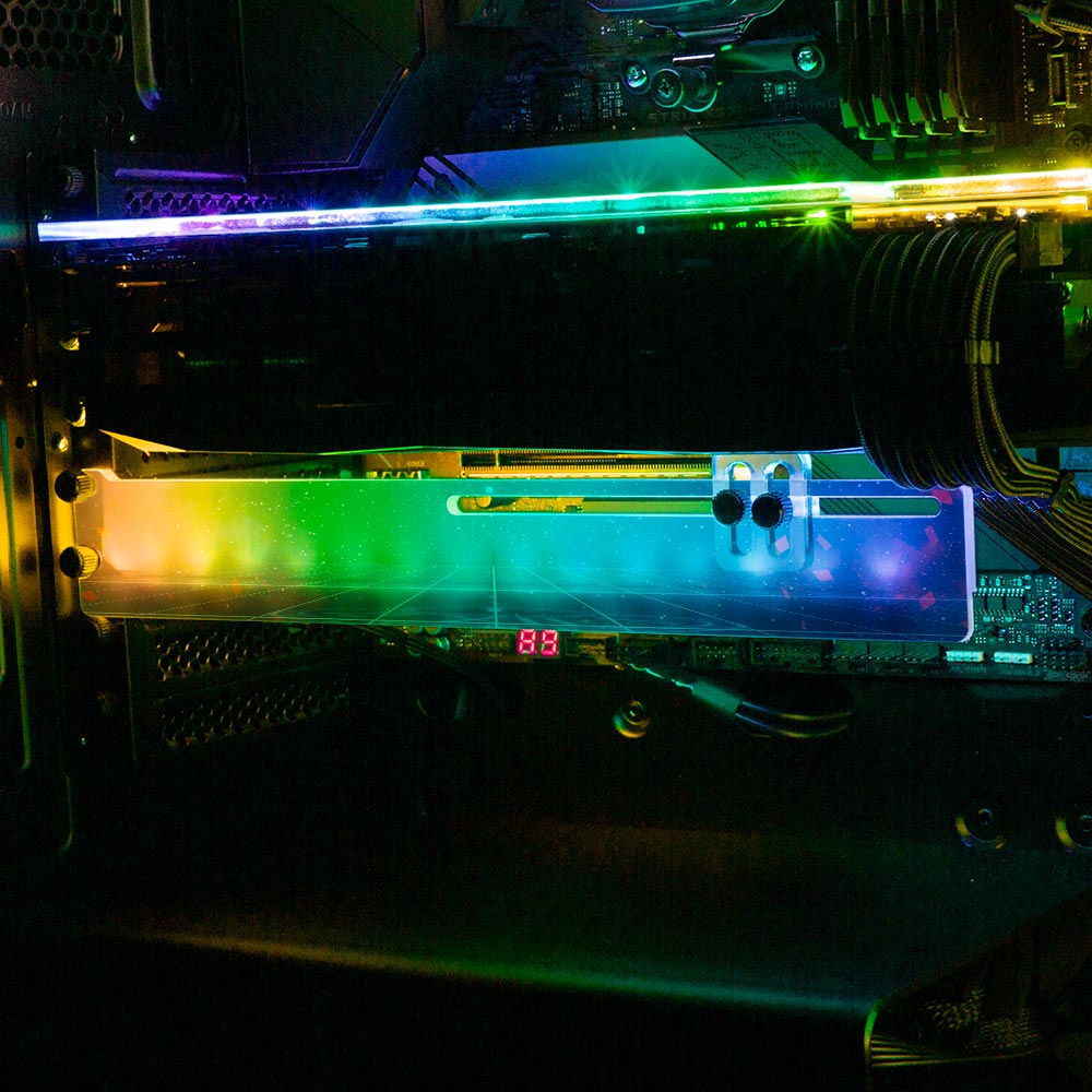 Celestial Sphere RGB GPU Support Bracket - Seerlight - V1Tech