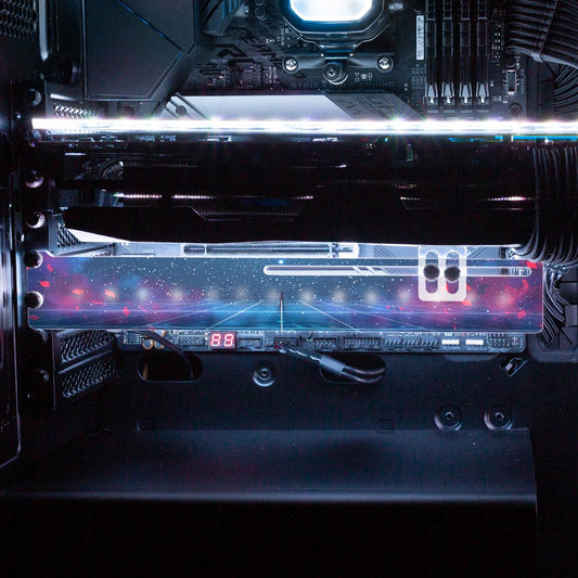 Celestial Sphere RGB GPU Support Bracket - Seerlight - V1Tech