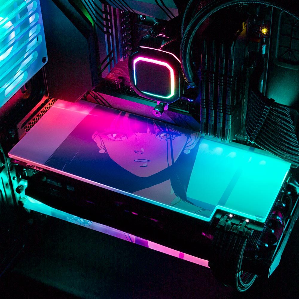 Cherry Girl RGB GPU Backplate - Annicelric - V1Tech