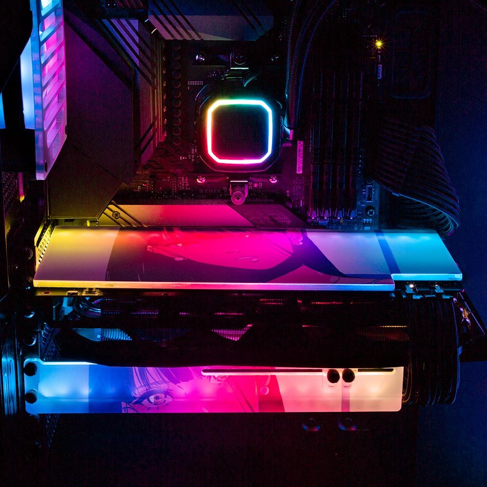 Cherry Girl RGB GPU Backplate - Annicelric - V1Tech