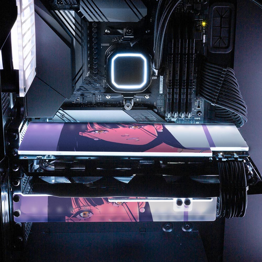 Cherry Girl RGB GPU Support Bracket - Annicelric - V1Tech