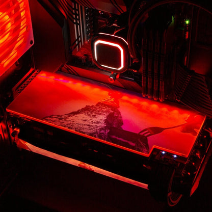 Cherry on the Mountain Cake RGB GPU Backplate - Perphotal - V1Tech