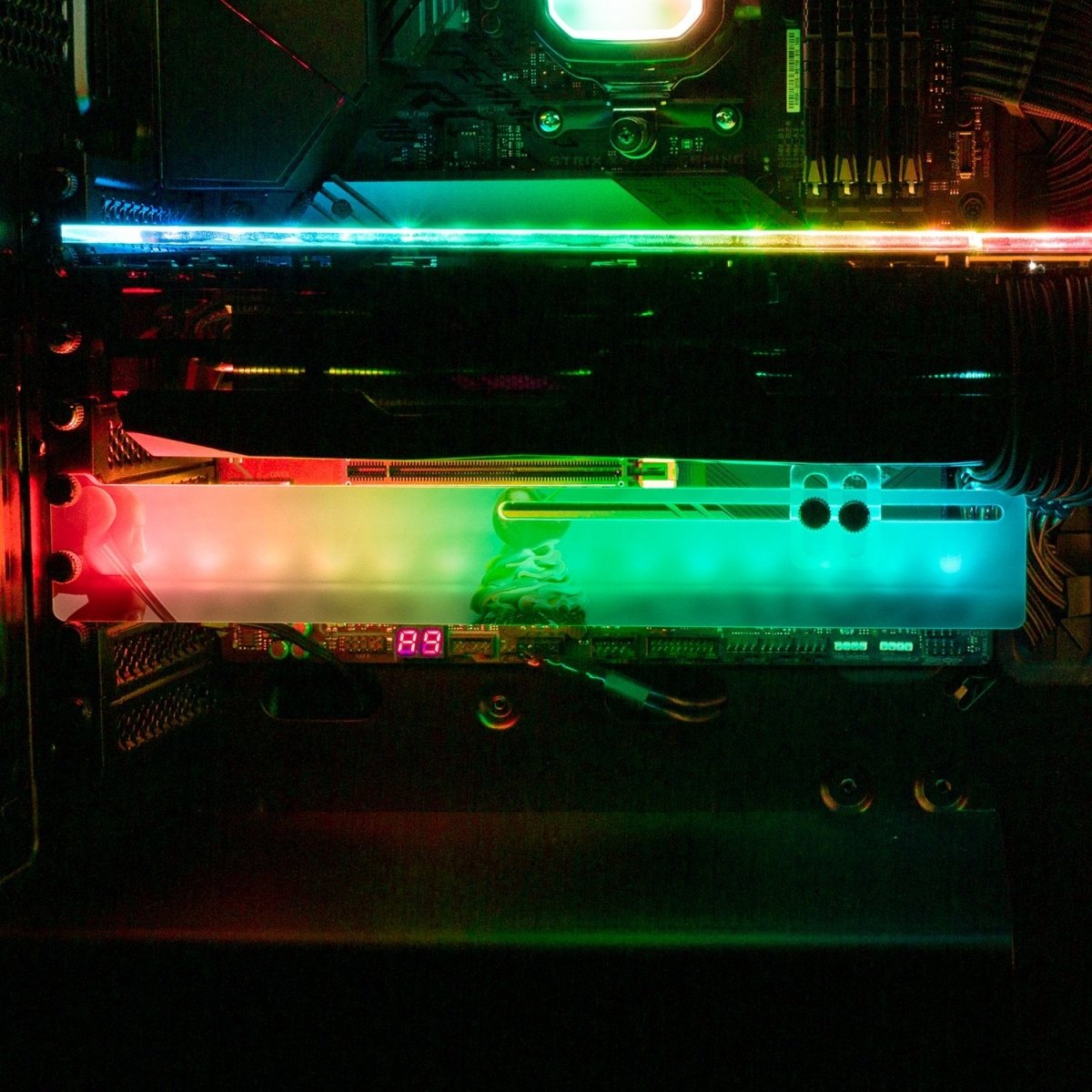 Cherry on the Mountain Cake RGB GPU Support Bracket - Perphotal - V1Tech