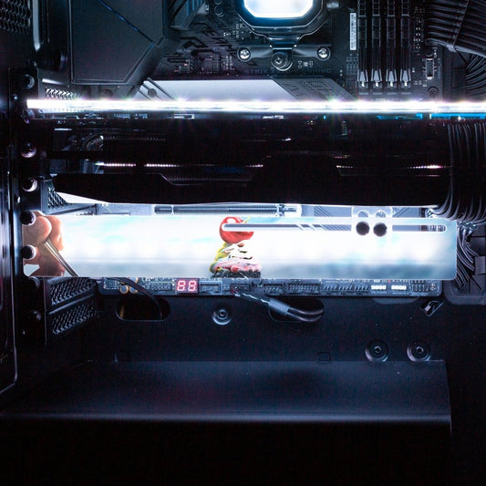 Cherry on the Mountain Cake RGB GPU Support Bracket - Perphotal - V1Tech