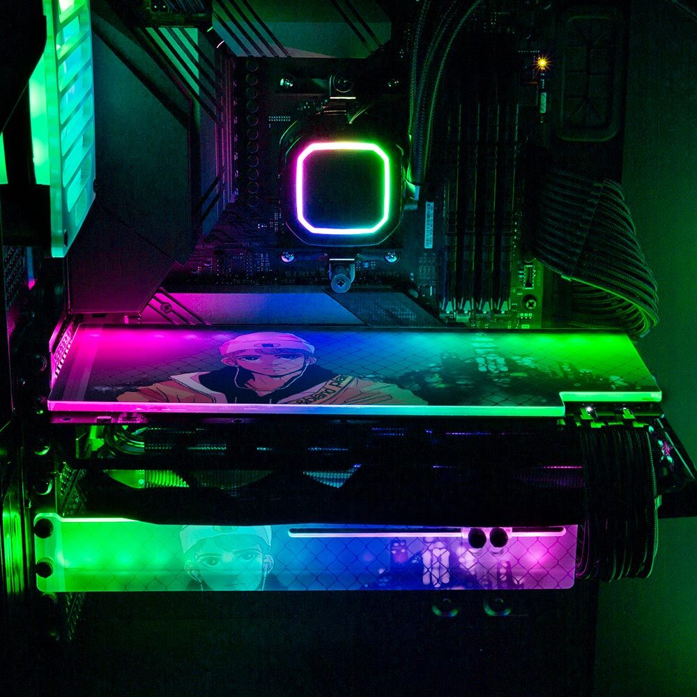 City Boy RGB GPU Backplate - Annicelric - V1Tech