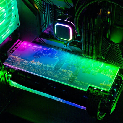 City of Dreams RGB GPU Backplate - Nogar007 - V1Tech