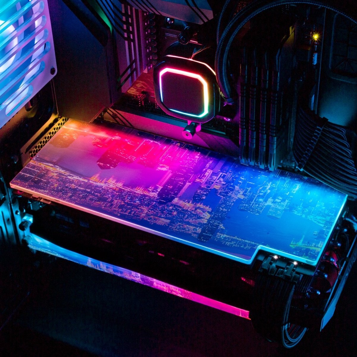 City of Dreams RGB GPU Backplate - Nogar007 - V1Tech