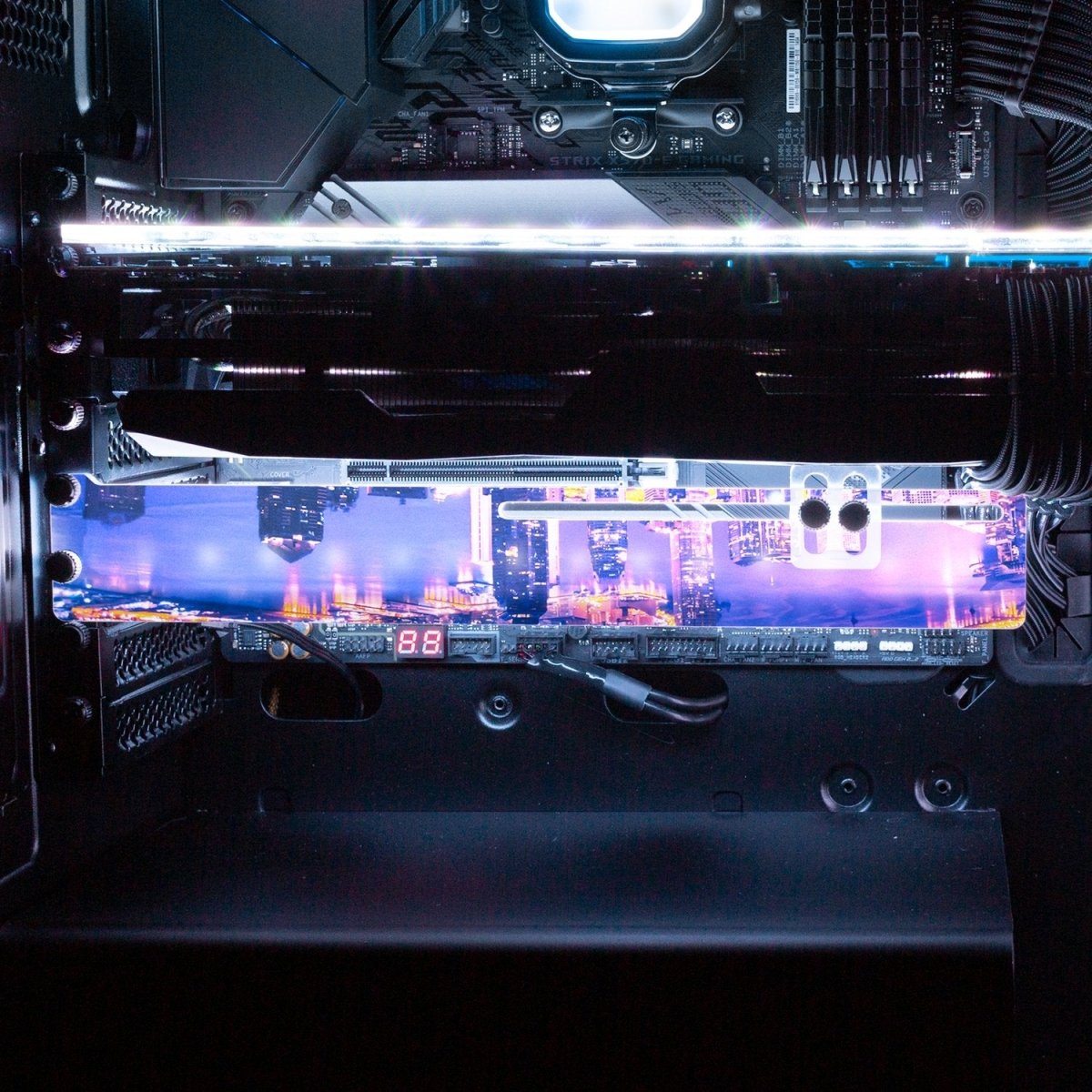 City of Dreams RGB GPU Support Bracket - Nogar007 - V1Tech