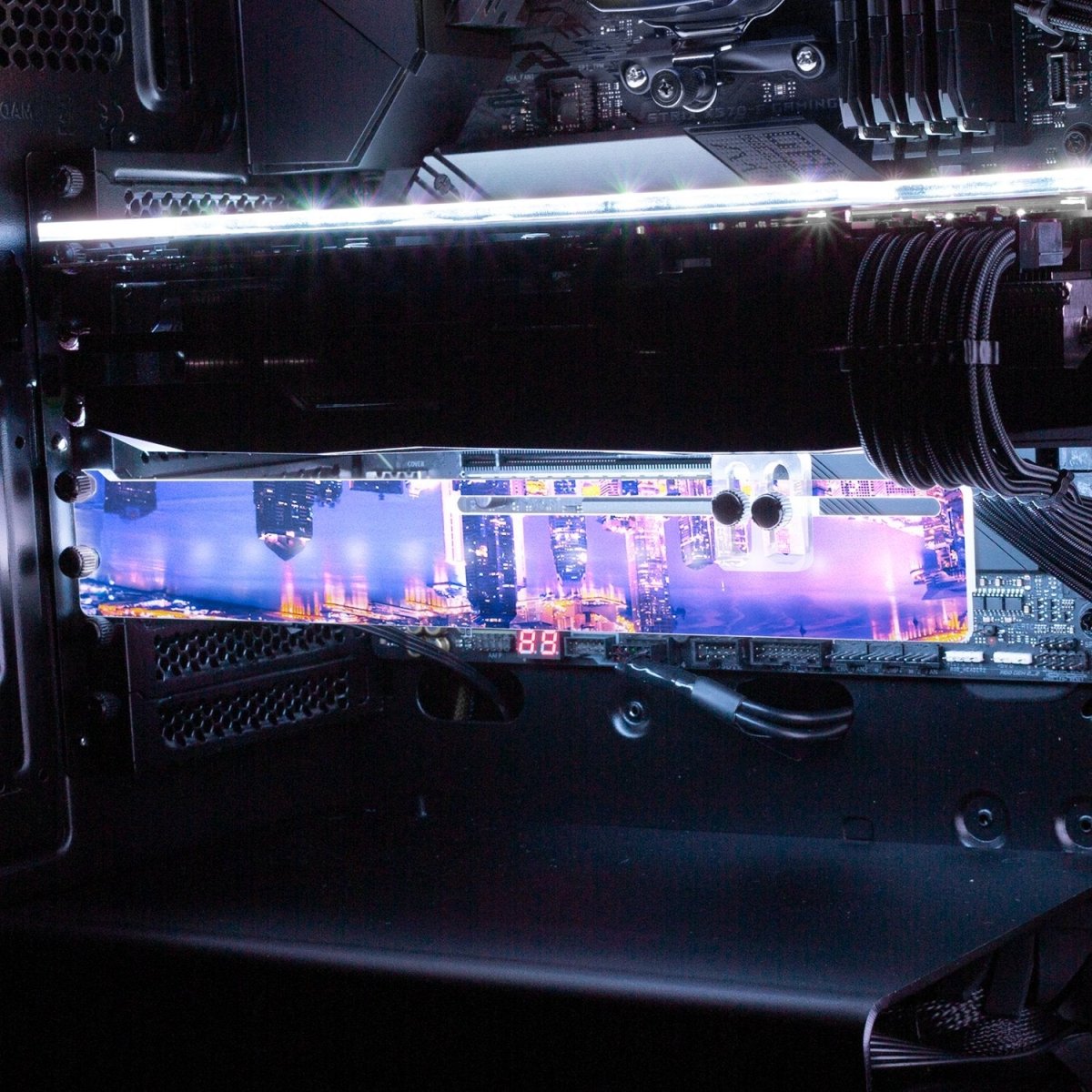 City of Dreams RGB GPU Support Bracket - Nogar007 - V1Tech