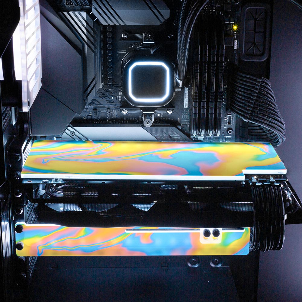 Clouds RGB GPU Backplate - Javilostcontrol - V1Tech