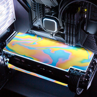 Clouds RGB GPU Backplate