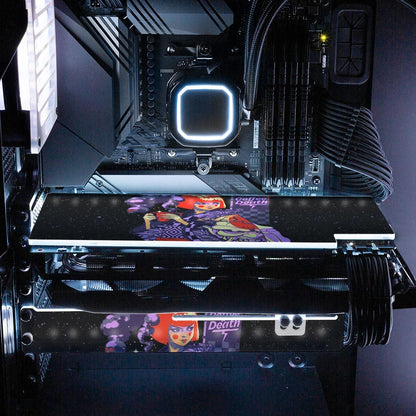 Coffee Geisha RGB GPU Support Bracket - HeyMoonly - V1Tech