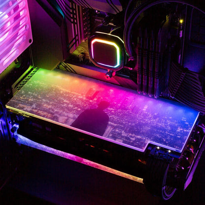 Connected RGB GPU Backplate - Dan Giuz - V1Tech