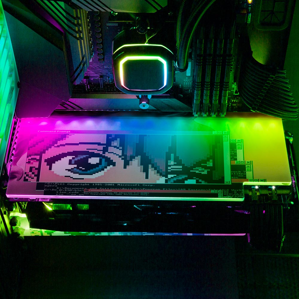 Connection RGB GPU Backplate - Tankuss - V1Tech