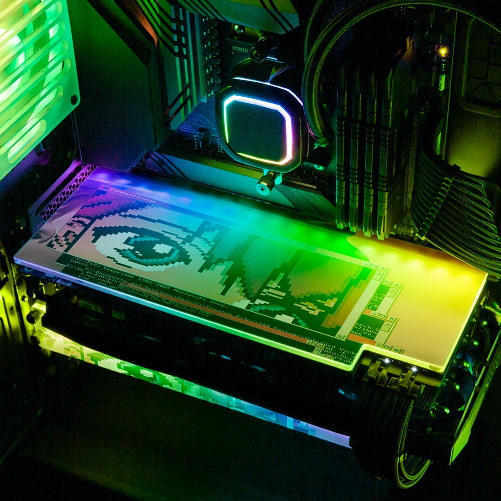 Connection RGB GPU Backplate - Tankuss - V1Tech