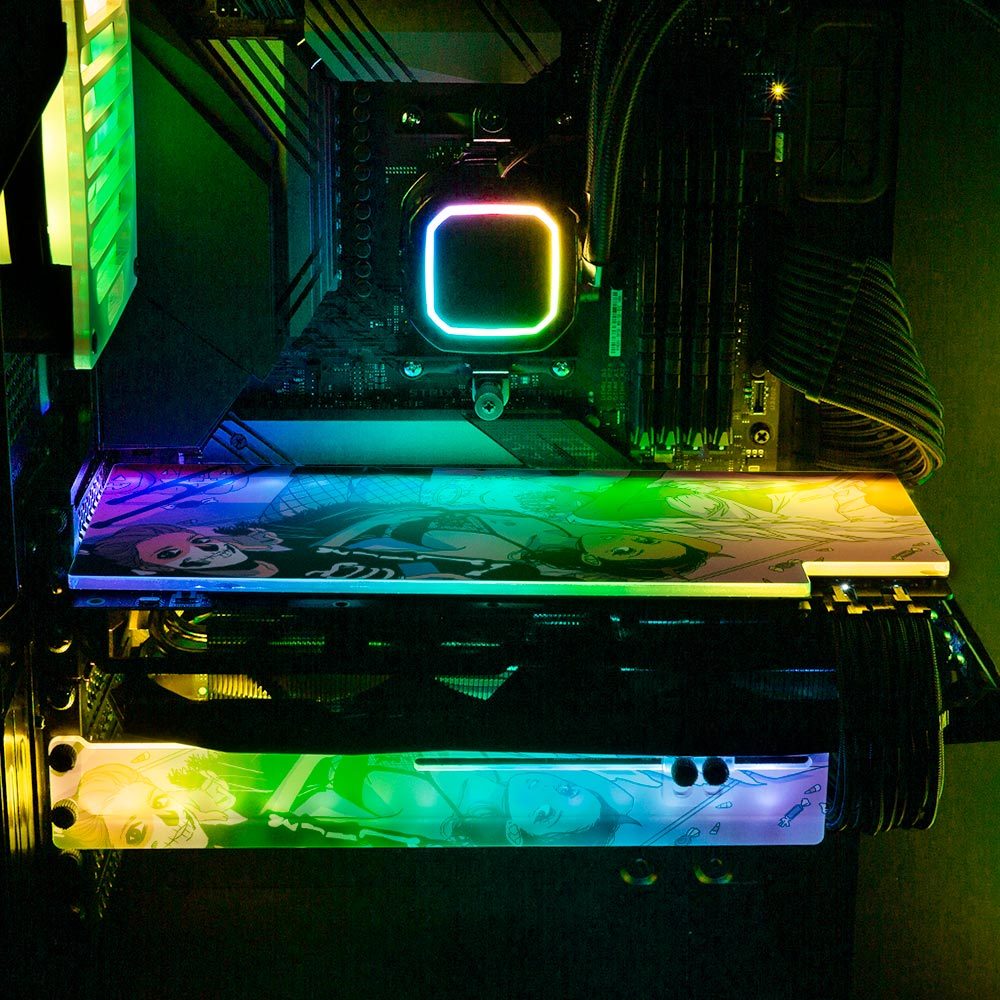 Costume Party RGB GPU Backplate - Annicelric - V1Tech